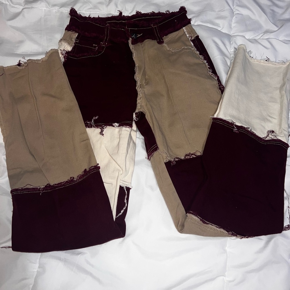 PATCHWORK JEANS